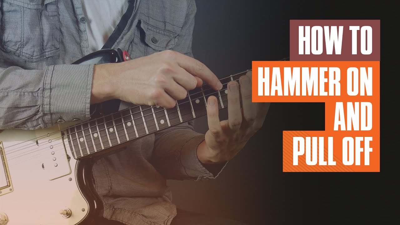 Hammer On and Pull Off Tutorial Guitar Tricks Music Lessons Online