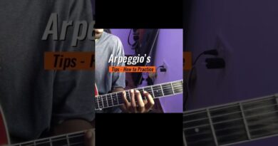 How to Practice Arpeggios | D-Major #guitar #guitartricks #jazzguitar