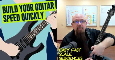 [Guitar Speed Builder] Easy Fast Scale Sequences