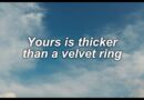 Velvet Ring (Big Thief) – Slowed Down Karaoke Acoustic Guitar only Backing Track with Lyrics