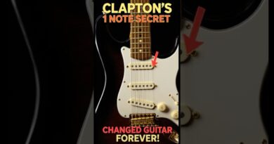 Eric Clapton’s ONE NOTE Trick (Head Turning E Blues) #bluesriffs #clapton #GuitarTricks