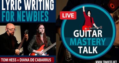 Guitar Mastery Talk –  [For Beginning Songwriters] How To Get Started Writing Lyrics