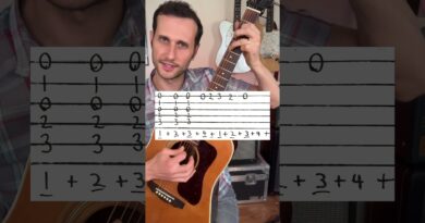 Easy Guitar Lesson #guitartutorial #easyguitar #guitartricks