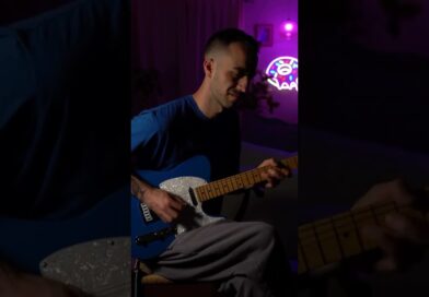 Nicholas Veinoglou and His Player II Modified Series Telecaster Are a Perfect Match